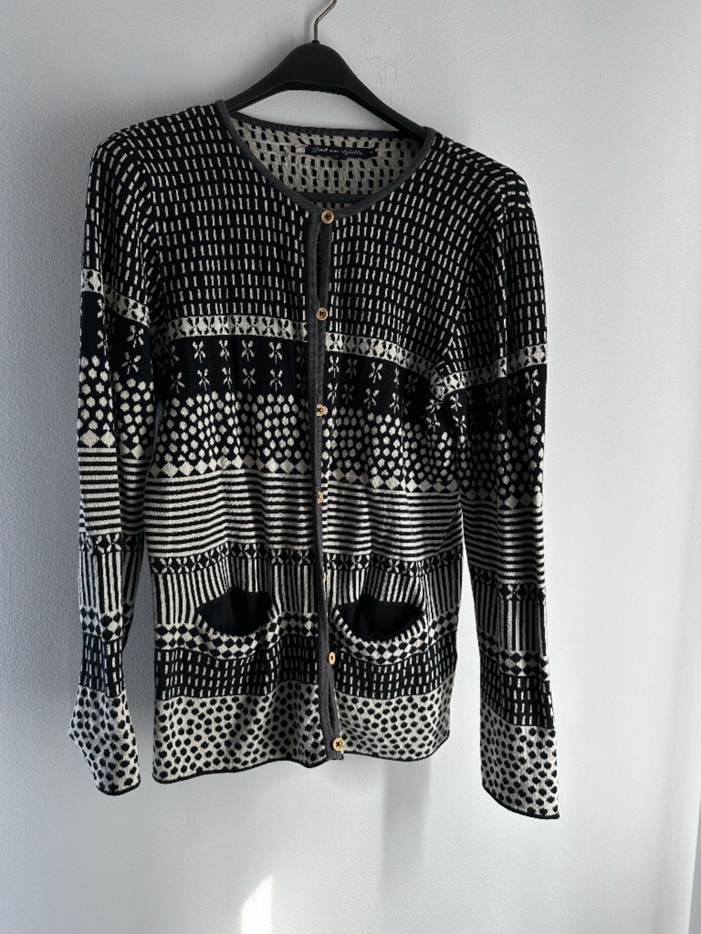 Black and White Cardigan